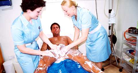 Bathing Nurses