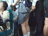 Asian Schoolgirl Groped In Public Bus On Her Way To Home